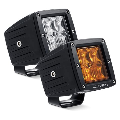 Lumen® - 3" Cube 4D Optic 20W LED Pod Lights