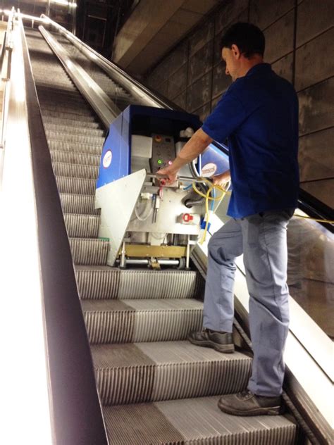 Rosemor Escalator Cleaning Machine - Elevator Today