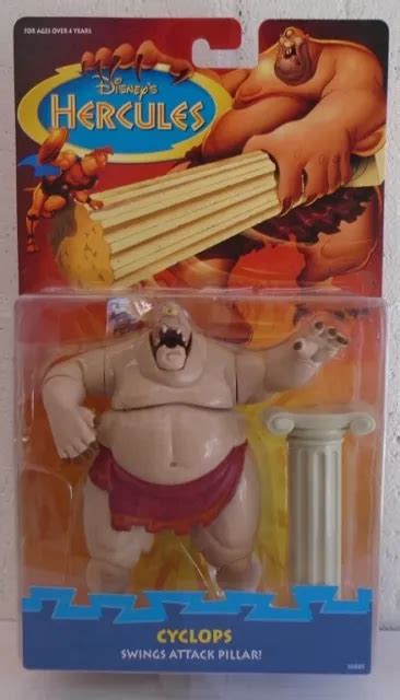 FIGURINE DISNEY'S HERCULES Cyclops Swinging Attack Pillar film d ...