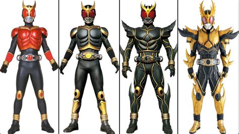 All Kamen Rider Kuuga's Form - YouTube