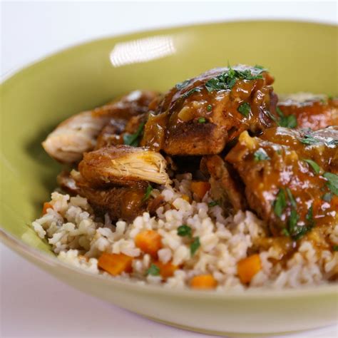 the chew | Recipe | Laila Ali's Stewed Chicken And Gravy | The chew recipes, Rice pilaf recipe ...