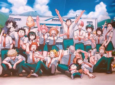 Top estudiantes clase 1A | Boku No Hero Academia Amino. Amino