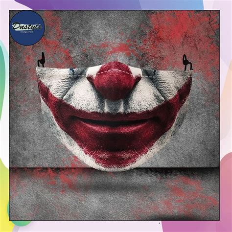 Joker mouth 3D face mask - dnstyles • LeeSilk Shop