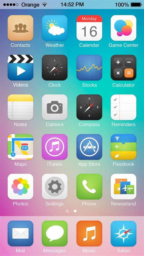 iOS7 Icon Concept | App icon design, Ios 7 icons, Ios 7