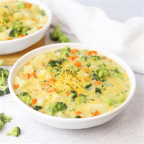 Broccoli Cheese and Potato Soup - Simply Made Recipes