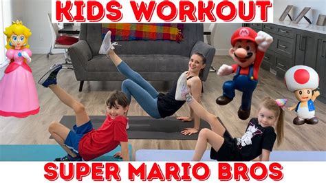 Kids Workout / Super Mario Workout (age 3-10) - YouTube