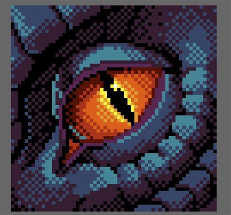 Dragon Pixel Art Pattern | Image pixel art, Coloriage pixel art, Pixel art