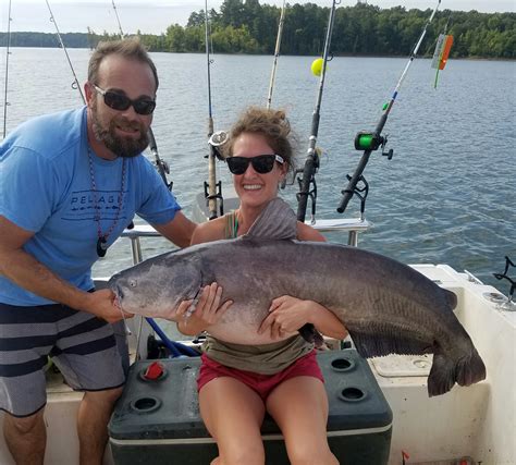 August 2016 – Guided catfishing trips on Kerr Lake