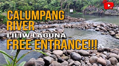 [LIVE] Swimming at Calumpang River, Liliw Laguna #titagaie - YouTube