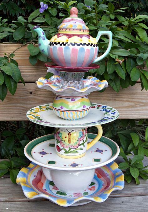 86 Teapot Yard Art ideas | yard art, garden totems, garden art