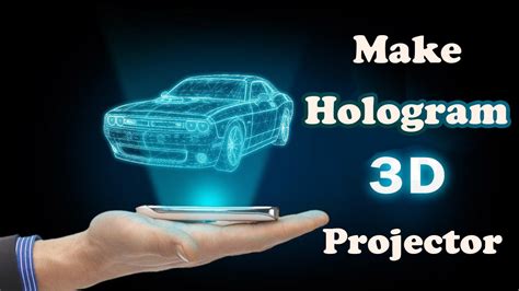 Make 3D Hologram Projector at Home - YouTube