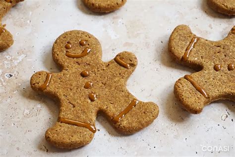 Receta de galletas de jengibre o gingerbread man - Blog Conasi