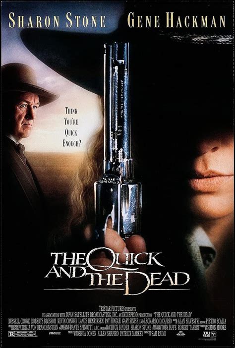 THE QUICK AND THE DEAD - 27"x40" D/S Original Movie Poster One Sheet 1995 Sharon Stone Gene ...