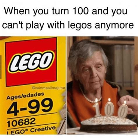 Too Old For Lego? | Stupid funny, Lego memes, Laugh