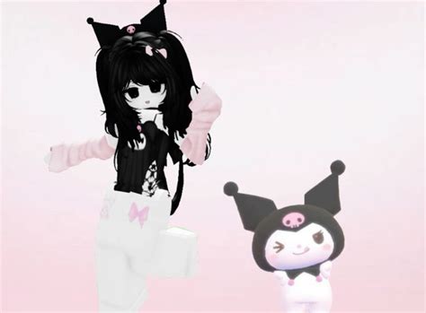 kuromi roblox avatar 😈 | Hello kitty art, Roblox pictures, Roblox