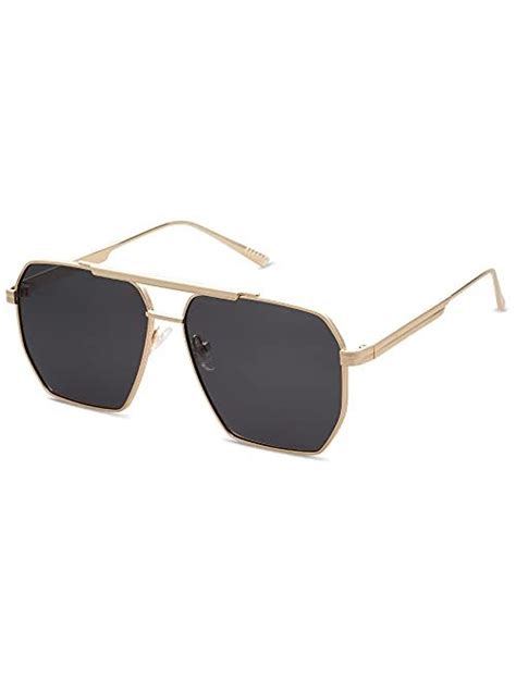 Buy SOJOS Retro Oversized Square Polarized Sunglasses for Women Men ...