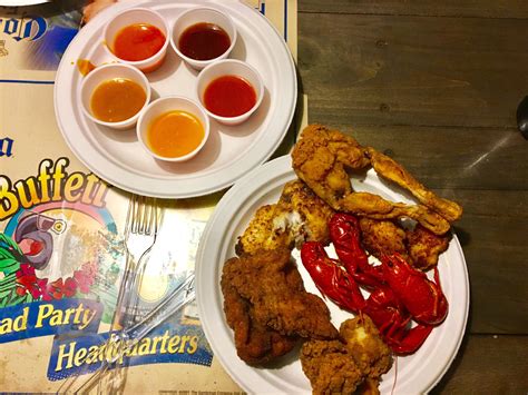 [I ate] frog legs, catfish, crawl daddys, and alligator. : r/food