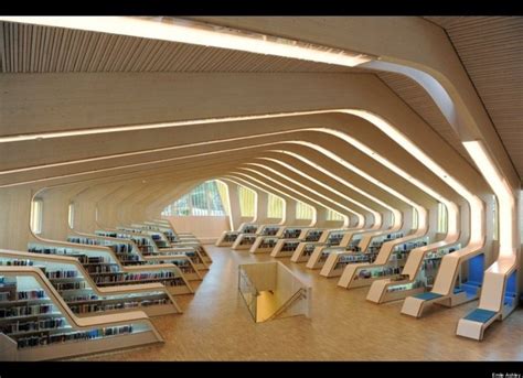 PHOTOS: The Most Beautiful Library In The World? | Scandinavian architecture, Architecture ...