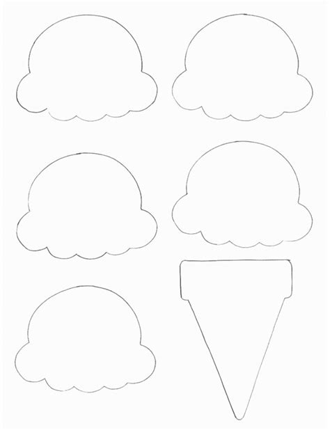 Ice Cream Scoop Template - ClipArt Best