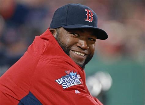 GAME 1 OF THE 2013 WORLD SERIES: David Ortiz smiled as fans chatted with him in the eighth ...