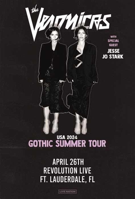 The Veronicas Gothic Summer Tour - Revolution Live