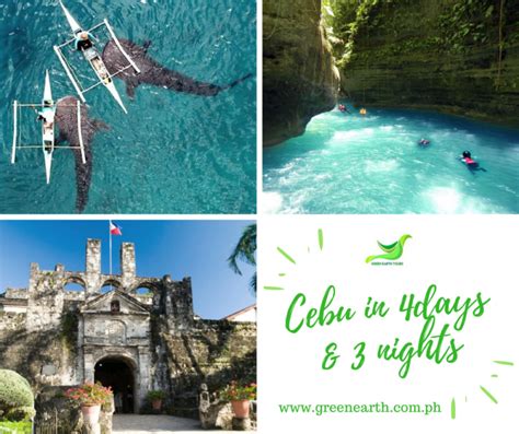 4D3N Cebu Tour Itineraries - Green Earth Tours & Travel