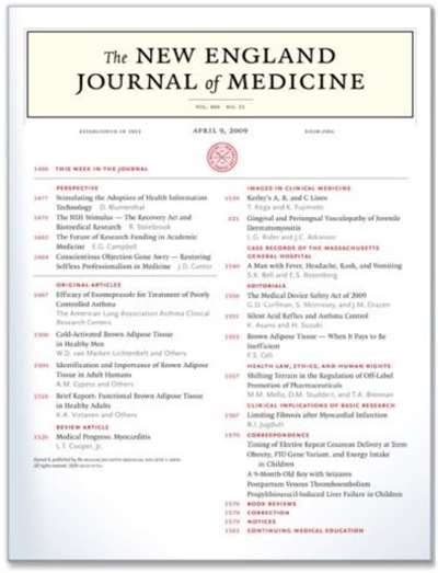 New England Journal Of Medicine Magazine Subscription Canada