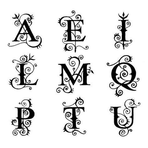 Black and white - | Lettering, Creative lettering, Fancy fonts