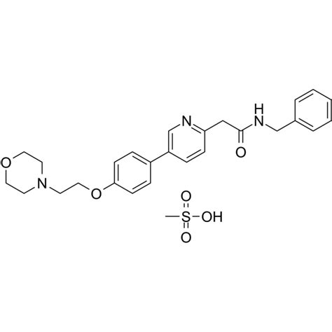 Tirbanibulin Mesylate (KX2-391 Mesylate; KX01 Mesylate) | CAS 1080645-95-9 | AbMole BioScience ...