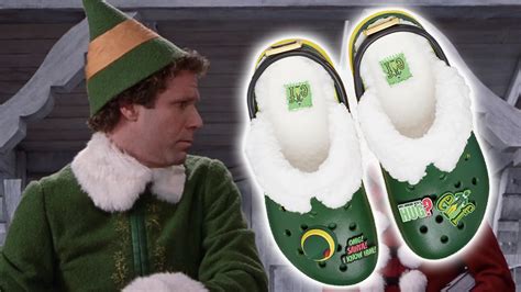 The Best Way To Spread Christmas Cheer Is Wearing Elf Crocs (Sorry This Didn't Rhyme)