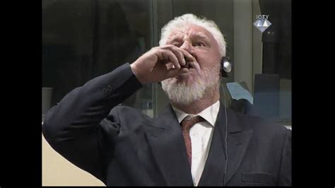 War criminal Slobodan Praljak dies after taking poison in court | World ...