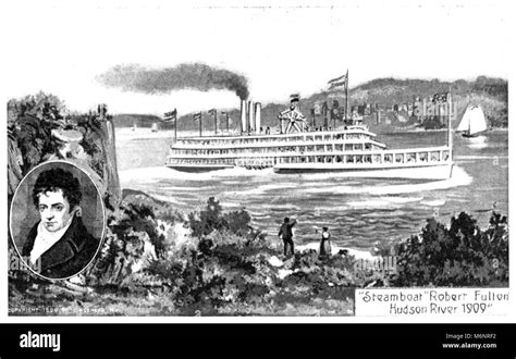 Robert fulton steamboat hi-res stock photography and images - Alamy