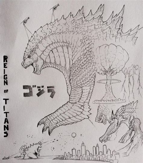 GODZILLA: Reign of Titans REMASTERED by TheGreatestLoverArt on DeviantArt