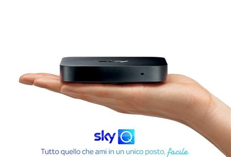 Sky Q, mini box che si collega via Internet, senza parabola