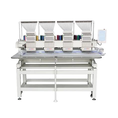 QHM 4 Head embroidery machine Four Head Computerized automatic ...