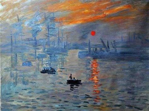 Impression Sunrise by Claude Monet | Sunrise painting, Painting, Monet ...