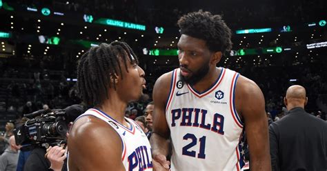 Joel Embiid’s Social Media Post After Tyrese Maxey’s Career Night ...