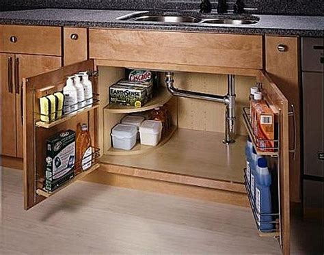 42 Small Kitchen Organization And DIY Storage Ideas in 2020 | Kitchen cabinet storage, Corner ...
