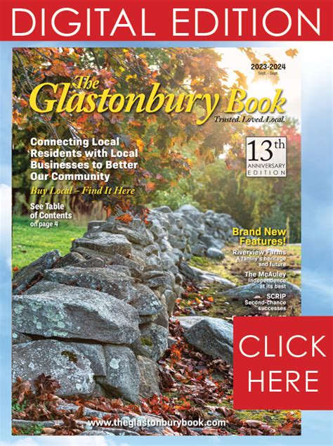 The Glastonbury Book 2024 :: Glastonbury, CT restaurants, community listings, arts & business ...