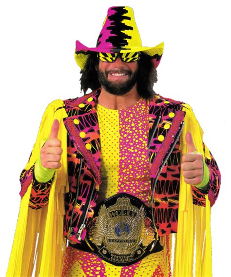 Macho Man Randy Savage WWF Champion 1992 PNG by burnsbrianwildcat87 on DeviantArt