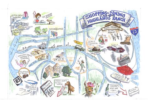 Graphic Recording Highlands Ranch Map | Sue Fody | Denver, CO