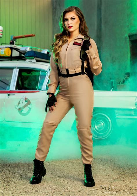 Women's Ghostbusters Costume Jumpsuit | Jumpsuits for women, Ghostbusters costume, Plus size costume