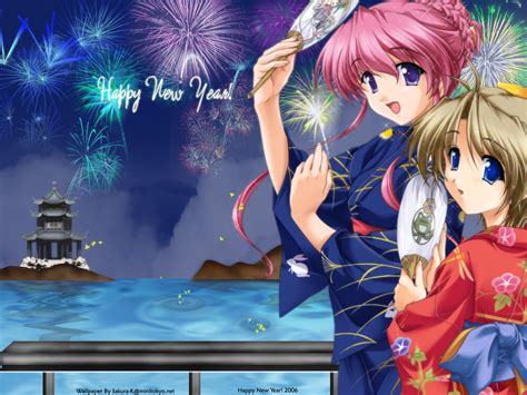 Happy New Year Anime Wallpapers - Wallpaper Cave