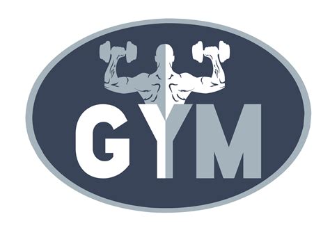 Fitness and gym logo 18795372 PNG