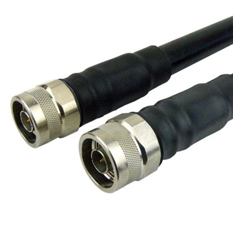 N Male to N Male Cable LMR-600 Coax in 72 Inch with Times Microwave ...