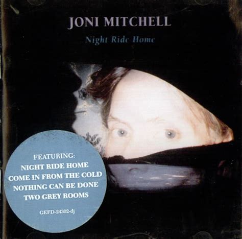 Joni Mitchell Night Ride Home US Promo CD album (CDLP) (529779)