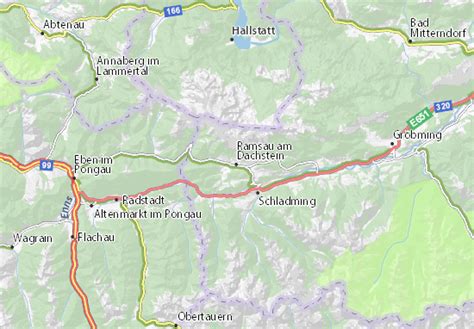 MICHELIN Ramsau am Dachstein map - ViaMichelin