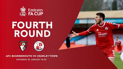 EMIRATES FA CUP FOURTH ROUND BROADCAST FIXTURES - News - Crawley Town