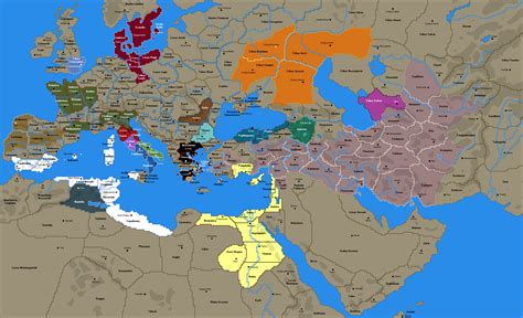 Mundus Magnus map image - War of Empires mod for Rome: Total War - ModDB