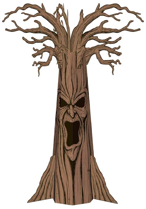 Scary Trees Clip Art - Cliparts.co